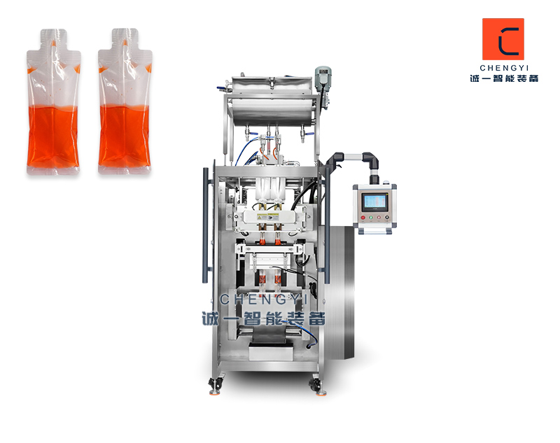 果汁原漿包裝機_原漿飲品液體多列包裝機